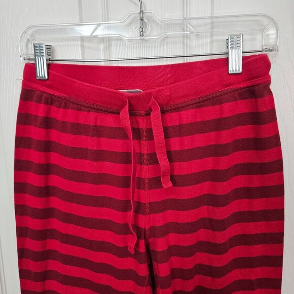 Disney Hanna Andersson Adult Womens Red Stripe Pajamas Gold Mickey Head Size S - Picture 8 of 11